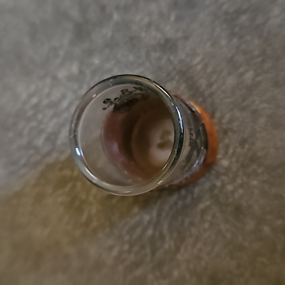 3/$30 Dominican Republic Leather Tooled Tourist Shot Glass - Picture 7 of 8